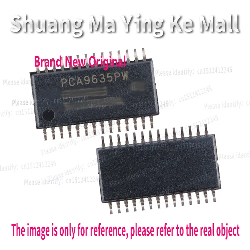 2PCS PCA9635PW,118 PCA9635 MARK:PCA9635PW TSSOP28 I2C-Bus Controlled 16-Bit LED Driver IC CHIP New Original