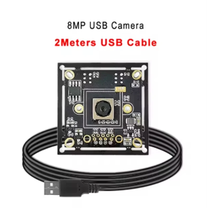 Best-Autofocus Camera Module 8MP CMOS IMX179 Sensor HD 4K 3264 X 2448 Mjpeg Mini USB2.0 Webcam Board For Linux, Windows