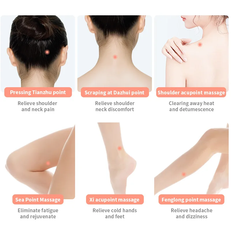 4 in 1 電動フェイスネックリフティング美容機器 USB充電式 刮痧マッサージ スクラピング器具 スキンケア 家庭用デバイス