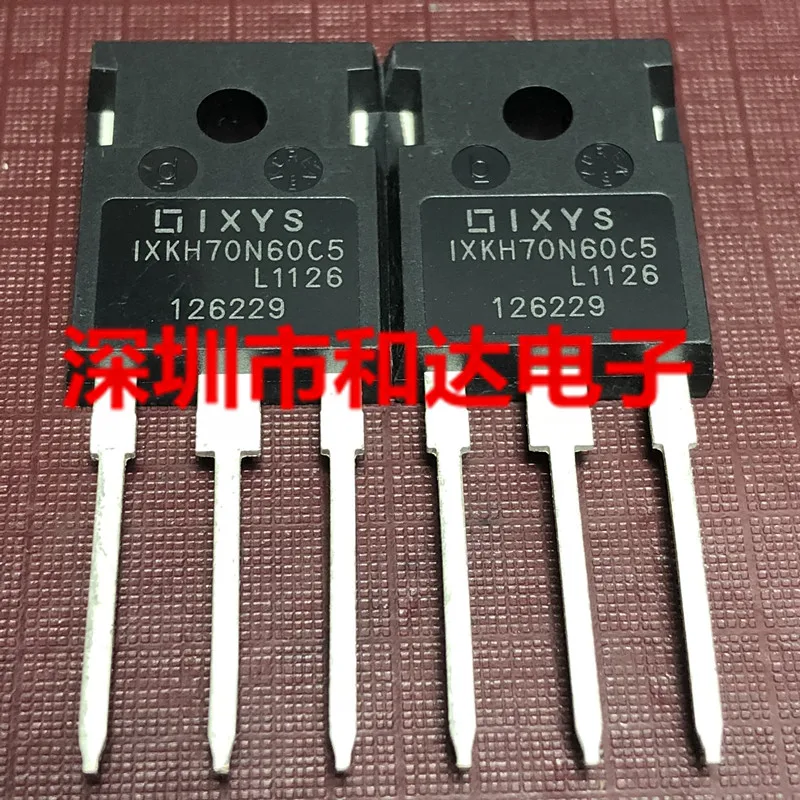 10PCS/Lot IXKH70N60C5  MOS TO-247 70A 600V  New Imported Original 100%Test In Stock Fast Ship