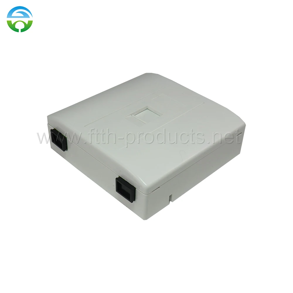 FTTH Wall-Outlet Box, 8686 Series, HY-20-W-D, 10Pcs