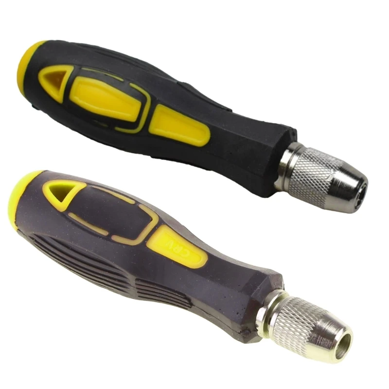 Destornillador eléctrico redondo con punta destornillador 801 802 para orificio 5MM y 6MM, soporte autoblocante