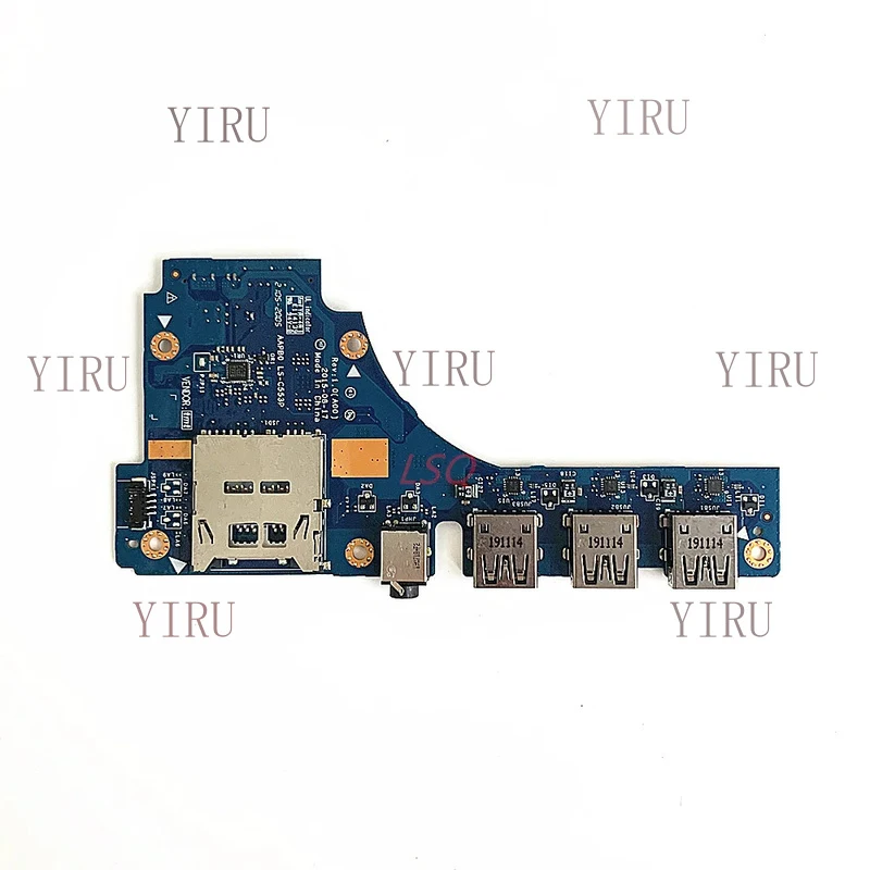 L+ USB Board Audio Board For DELL Precision 7710 M7710 LS-C553P 100% Test OK