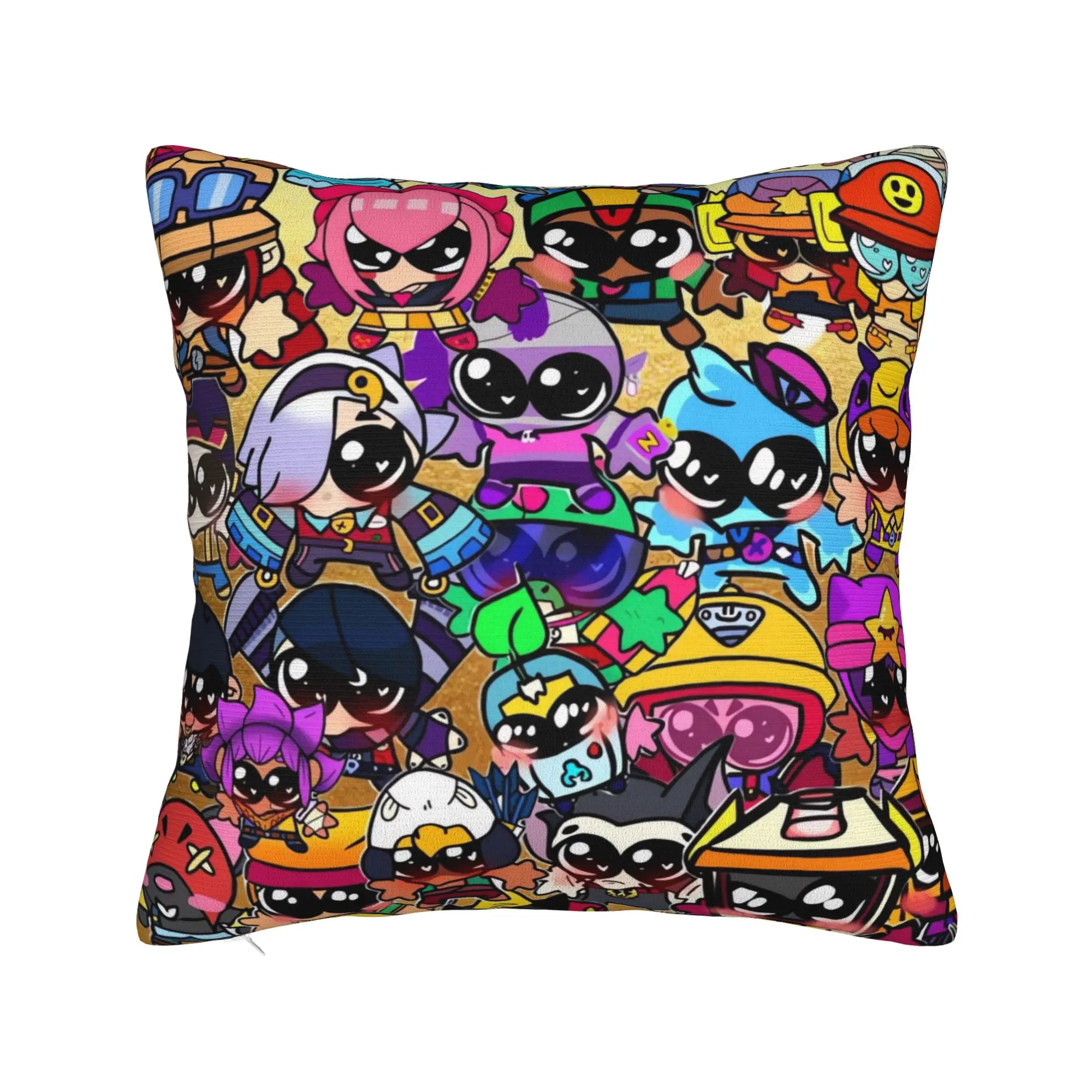 Super Zings  Pillow Cover  Funny Pillow Case For Sofa Home Decoration Cushion Cover Soft Design Pillowcases Gift