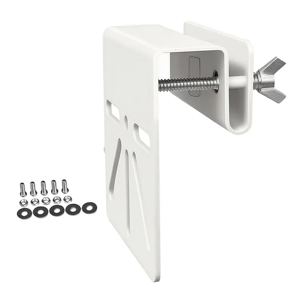 Gutter Mount Bracket Stainless Steel for Outdoor Camera Mount Solar Panel Support LED Light Fixture Compatible