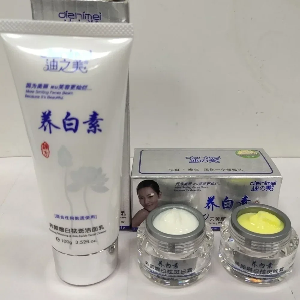 

Original 10 Days MOISTURIZING Whitening Day Night Beauty Cream Facial Cleanser Skin Care Sets