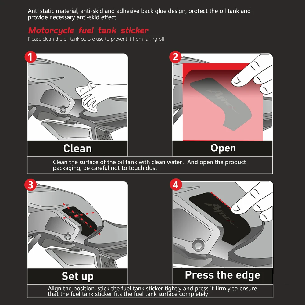 2022 de combustible tanque calcomanías de BMW R1200RS R1200 RS R1250RS R 1250RS de 3D caja lateral rodilla protector pegatinas de goma