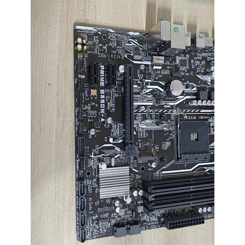 

Used PRIME B350M-A Motherboard AMD AM4 Socket DDR4 RAM PCIe 3.0 M.2 Slot USB 3.1 Interface for ASUS
