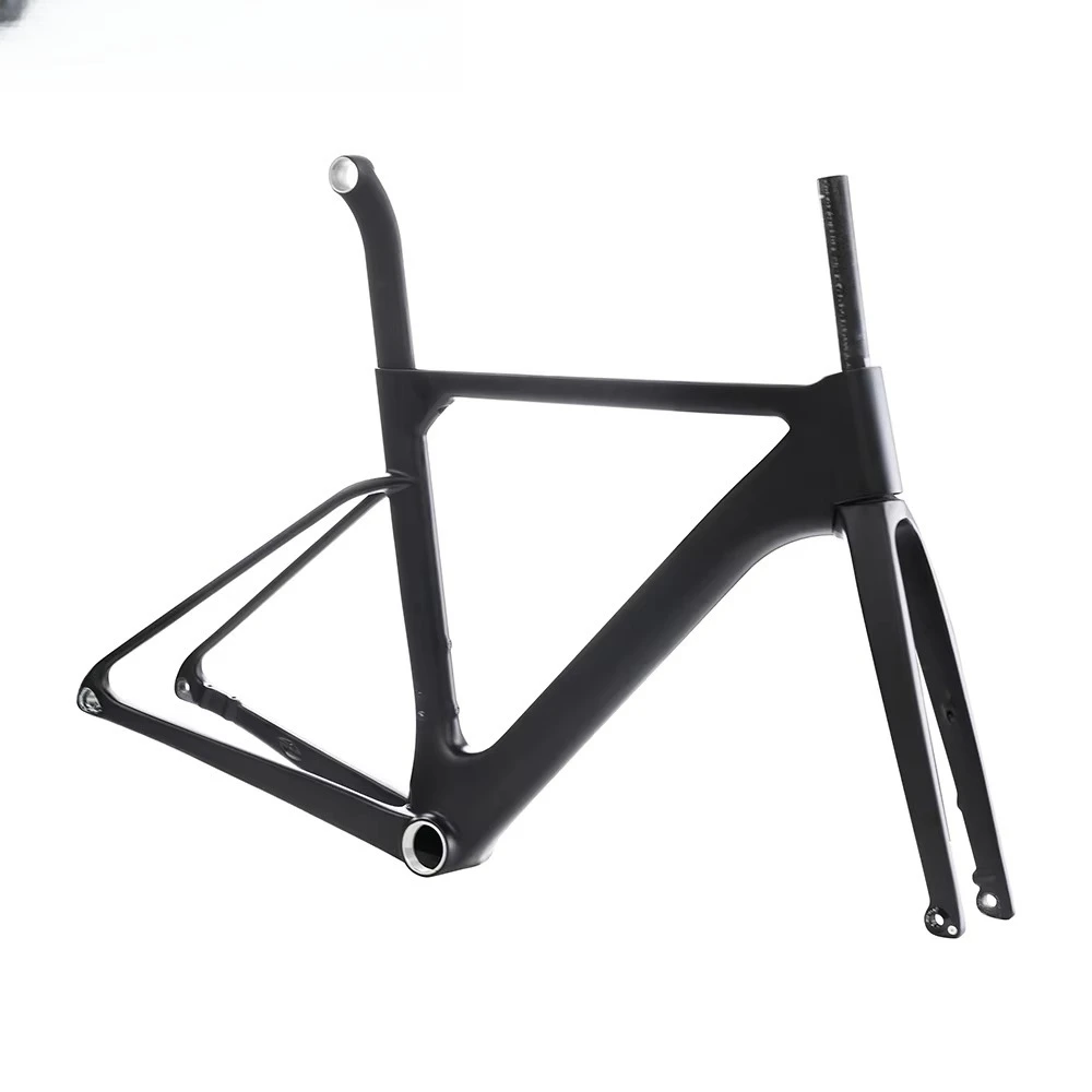 

High Performance Carbon Frame With T700 Toray Fiber Fully Integrated Aero Design Disc Brake T47 BB 28mm Tire Road Bike