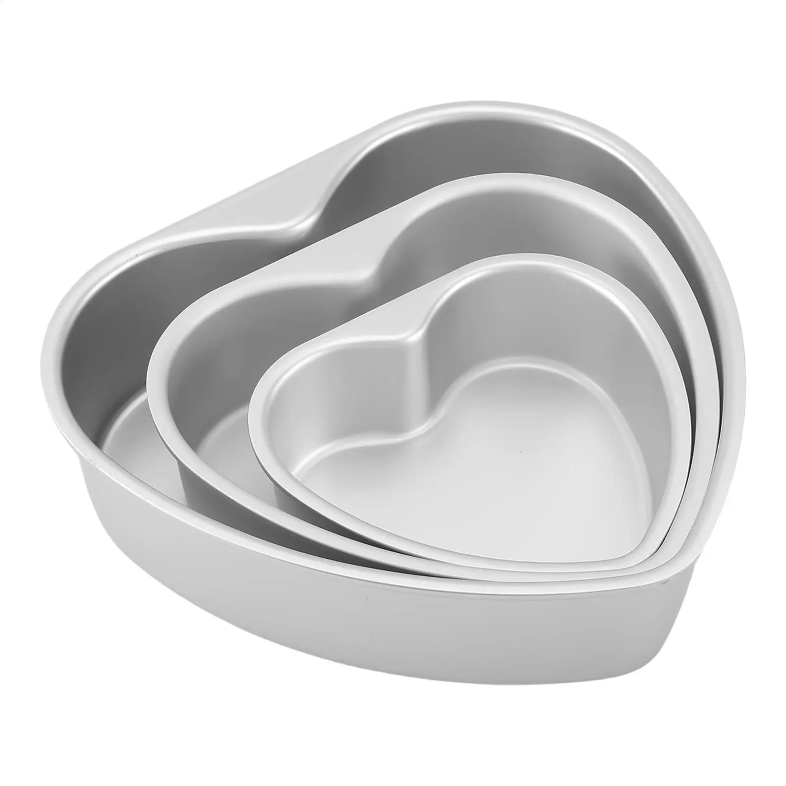 Cake Pan 6/8/10 Inch Heart Shaped Cake Pan Non-Stick Cake Pan Mold For Wedding Birthday Baking Cake Tin Cheesecake Pan Cake Mold