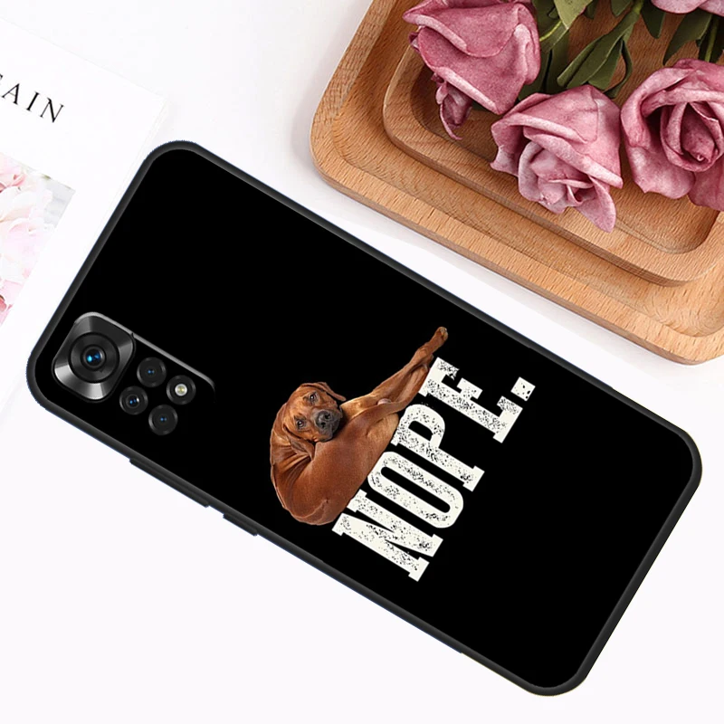 Rhodesian Ridgeback Dog Case For Xiaomi Redmi Note 12 8 9 10 11 Pro Note 12S 11S 10S 9S 9A 9C 9T 10A 10C 12C Cover