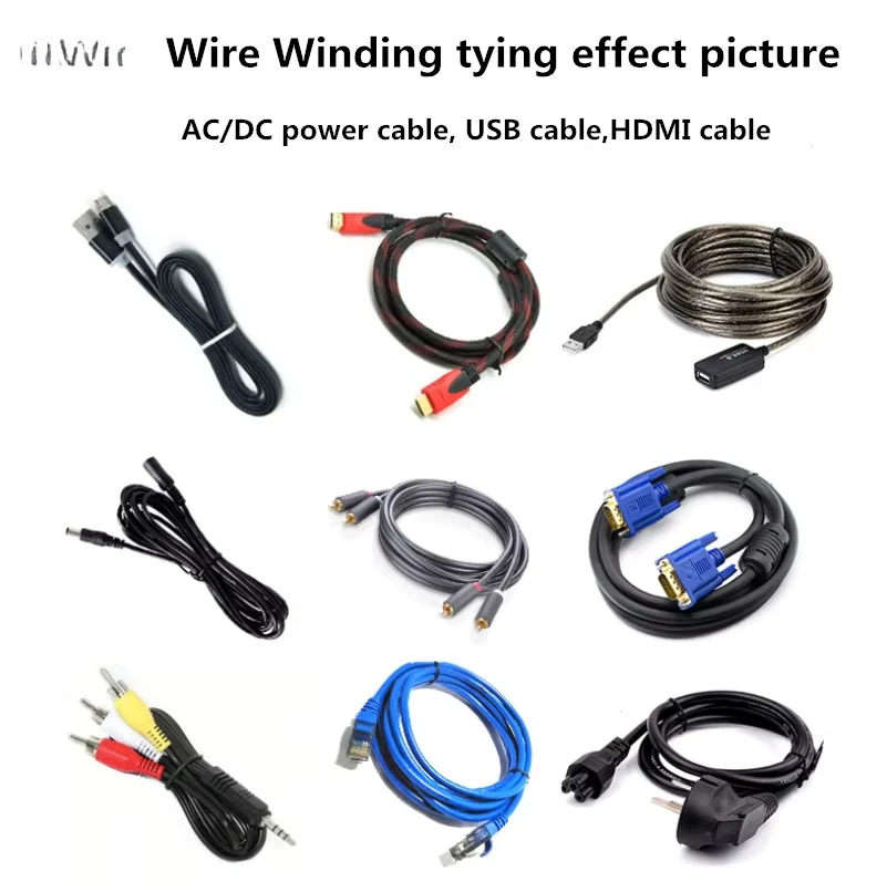 آلة لف سلك الطاقة USB عالية الجودة مخصصة أوتوماتيكية بالكامل