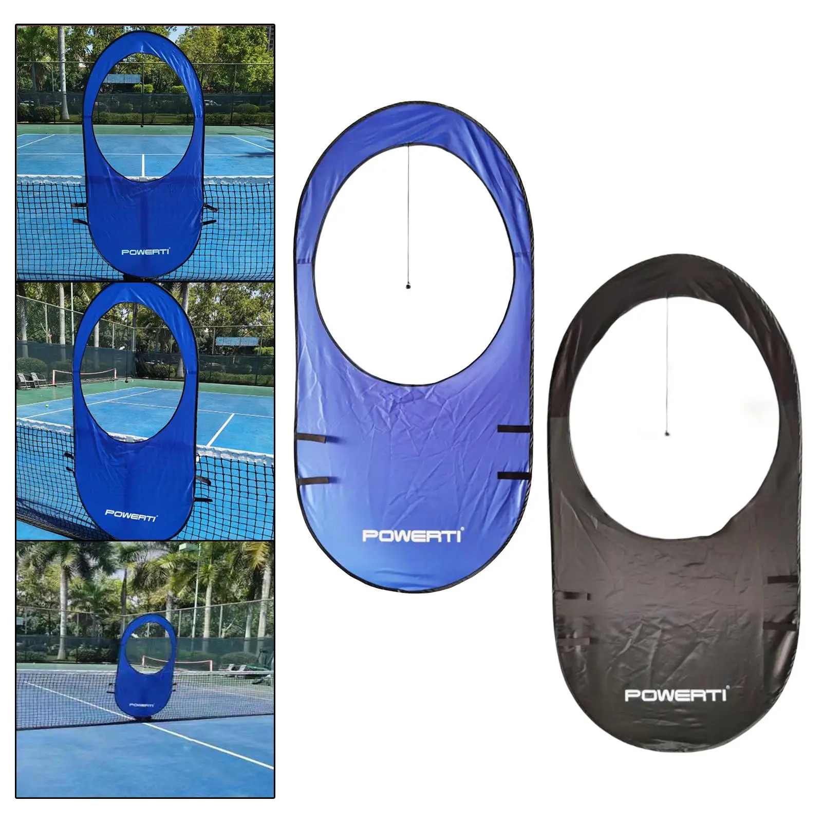 Portable Foldable Durable Large Tennis Training Target Trainer Driving Range Hitting Rings Practice Accessories Window Target