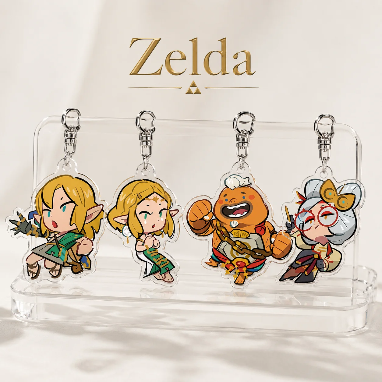 Resin Art Zelda - Chaveiro de Acrílico The Legend Of