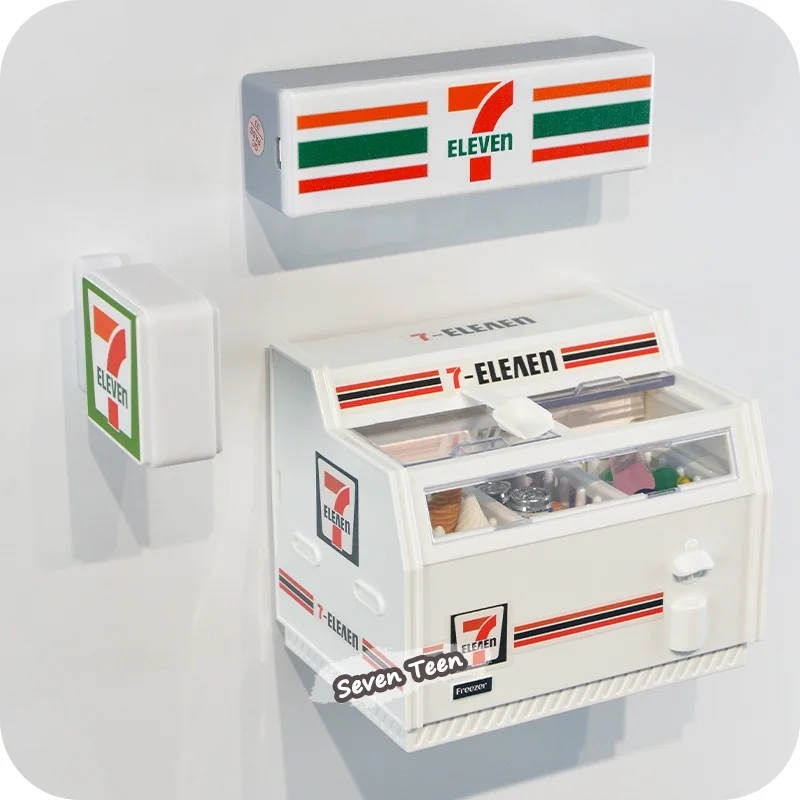 متجر الراحة الياباني مغناطيس الثلاجة والفريزر ديكور إبداعي شخصي لعبة طعام مقلدة ديكور مغناطيسي