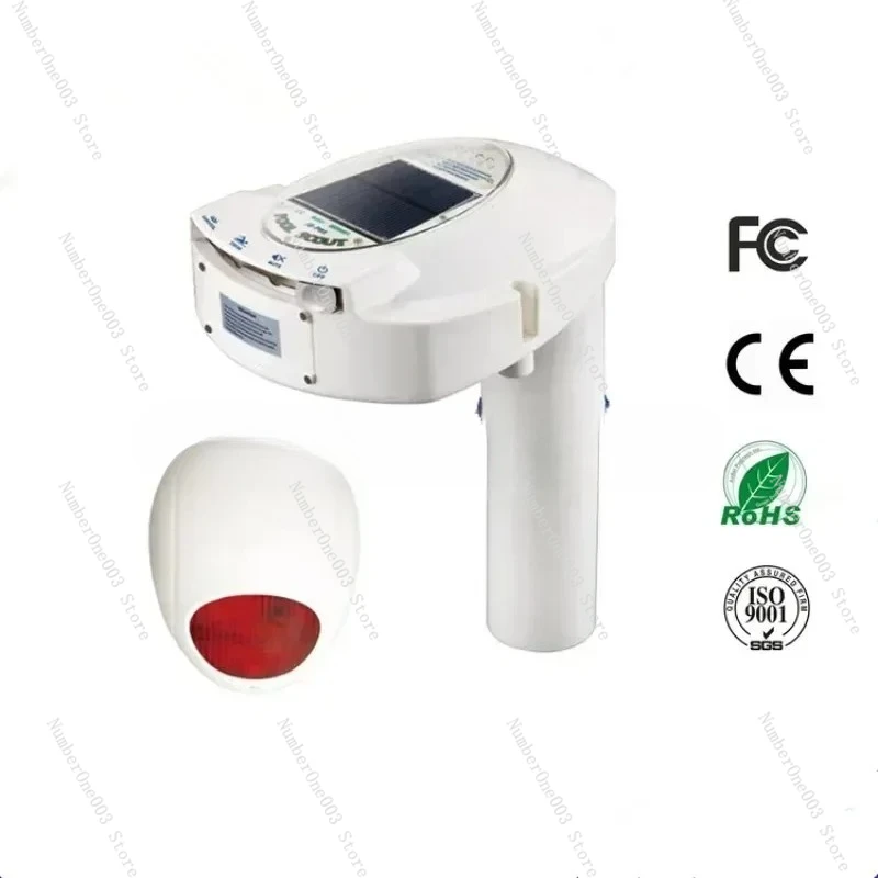 Wireless Solar Pool Alarm For Child Safety, Remote Control Swimming Pool Security Device With Auto Alert System, IP67 Waterproof