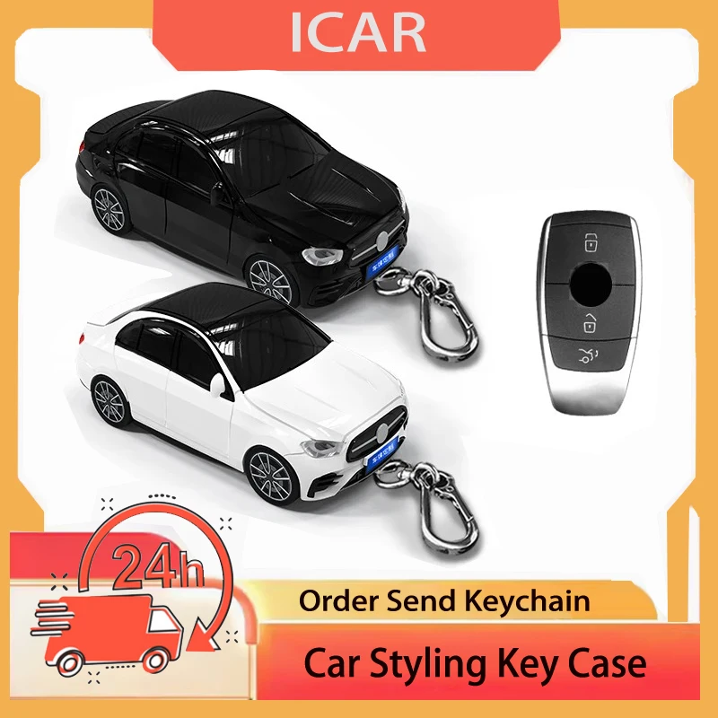 Per Benz classe E modelli di auto per Mercedes Benz A B C E classe S W204 W205 W212 W213 W176 GLC CLA AMG W177 Smart Key Cover Fob