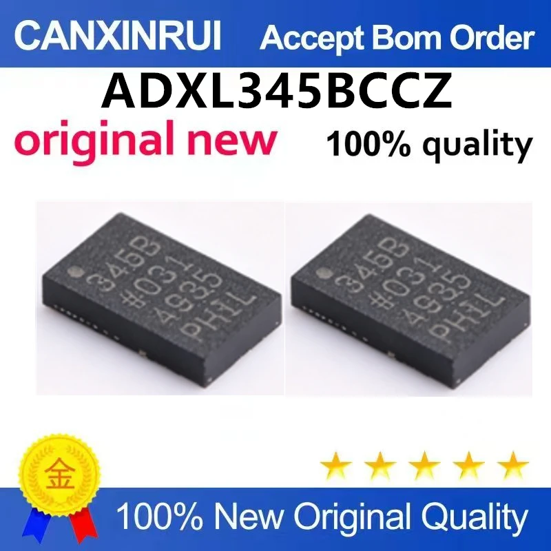 (5pcs-10pcs)Original genuine ADXL345BCCZ-RL7 VFLGA-14 3-axis digital accelerometer