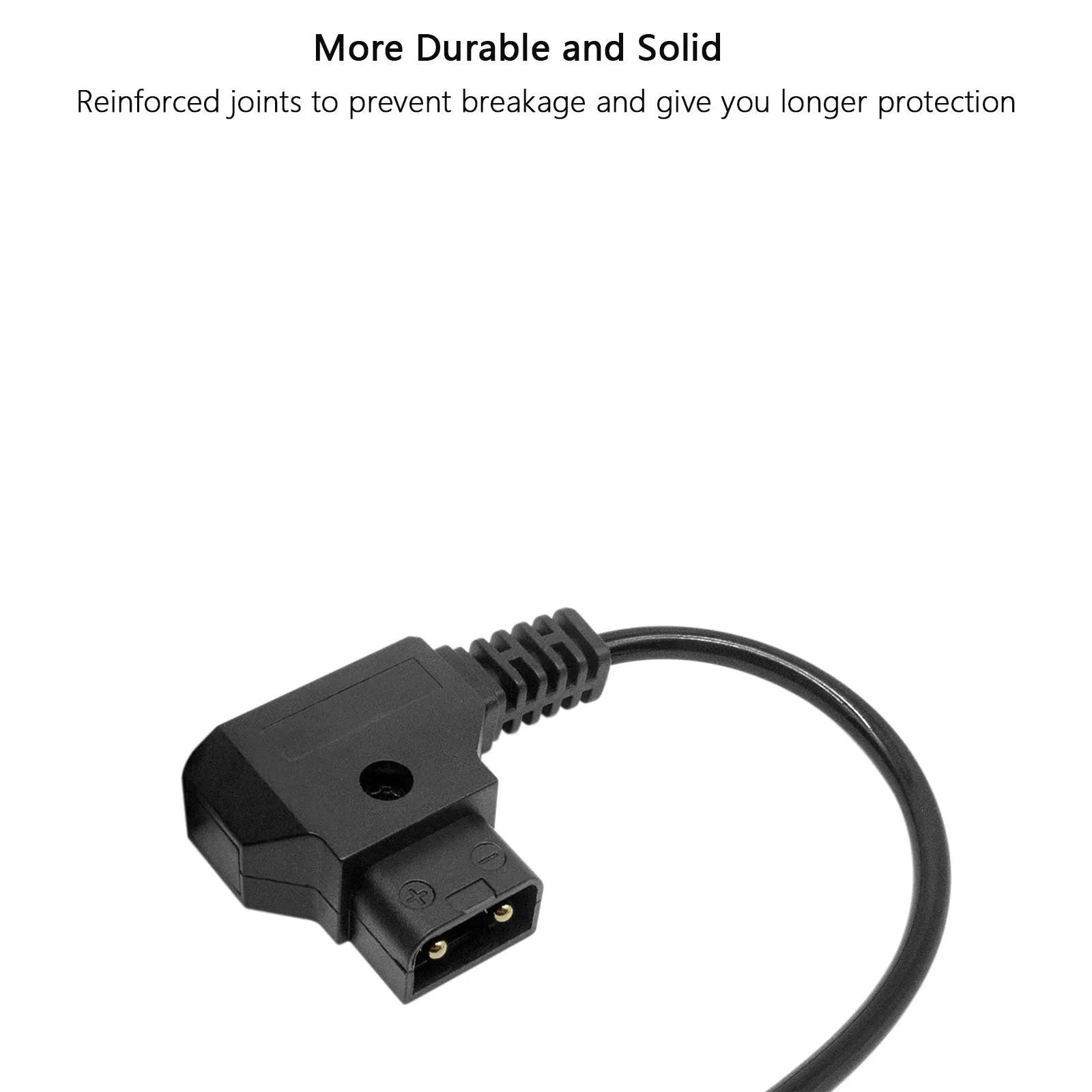 D-Tap to For BMPCC 4K/6K Coiled Power Cable Blackmagic Pocket Cinema Camera 4K/6K Gold Mount V Mount Battery supply solutions