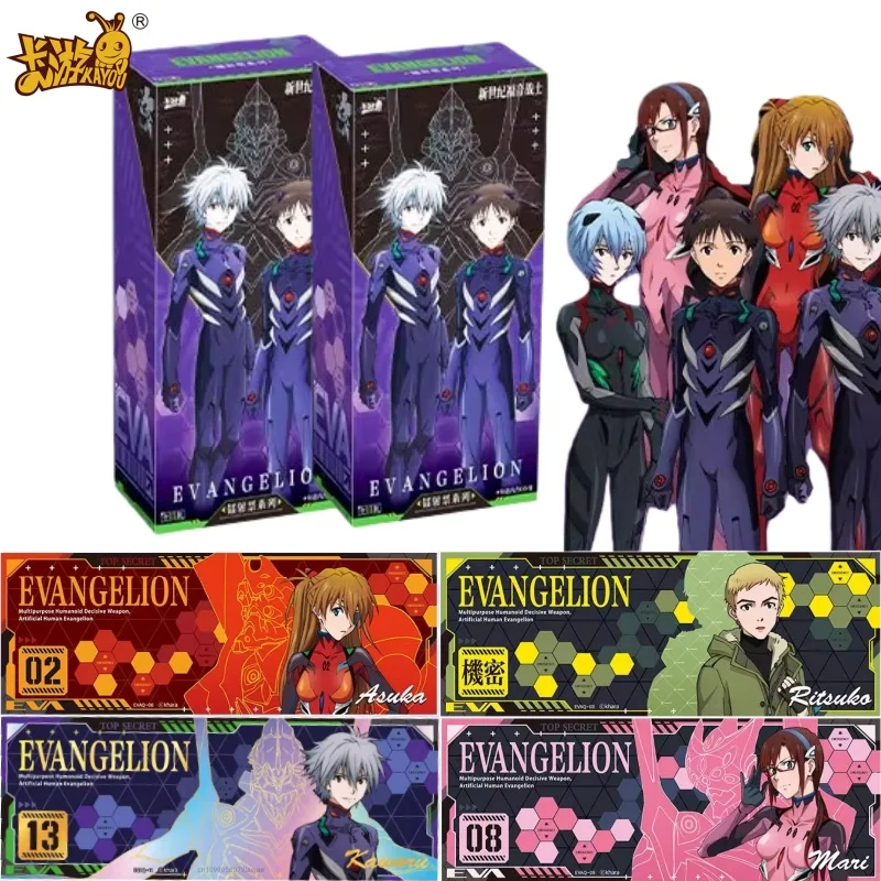

Оригинальный продукт KAYOU: Evangelion Rebuild of Evangelion: Q Laser Ticket EVA Collector's Ticket Root Card — аниме-мерч, подарок для коллекционеров.