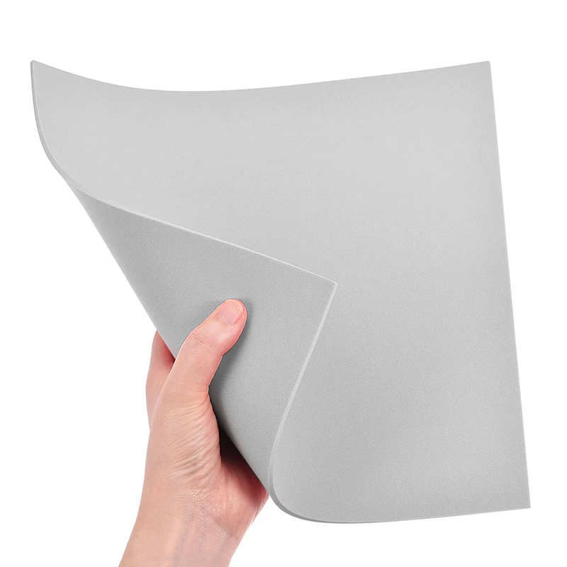 4pcs 3mm Grey EVA Foam Sheets Spone Foam 10x10 Inch Craft EVA Sheets DIY Handmade Model Making Material