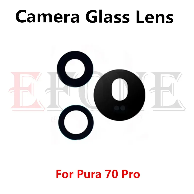 قطع غيار العدسة الرئيسية الزجاجية لعدسة الكاميرا الخلفية لهاتف Huawei Pura 70 Ultra 70 pro p60 P50 Pro #1