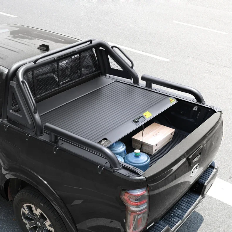

Electrical Pickup truck rear cover roller lid detachable cover for TRITON NAVARA NP300 NAVARA FRONTIER TERRANO AMAROK