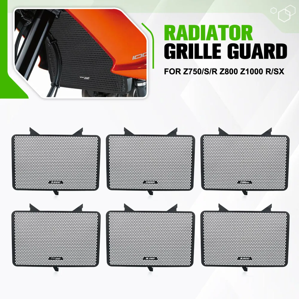 FOR KAWASAKI Z750 Z800 Z1000 Z1000SX Versys 1000 Versys 1100 Ninja1000SX Radiator Guard Engine Cooler Grille Cover Protection
