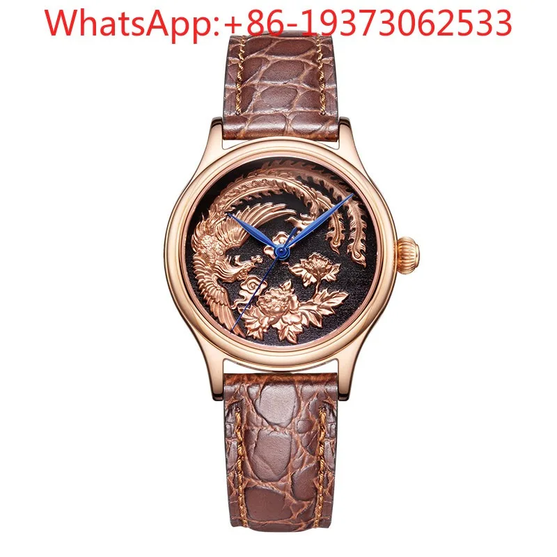 Customized Watch Fully Automatic Mechanical Watch Stereo Panfeng Watch Women's Retro Fashion 692