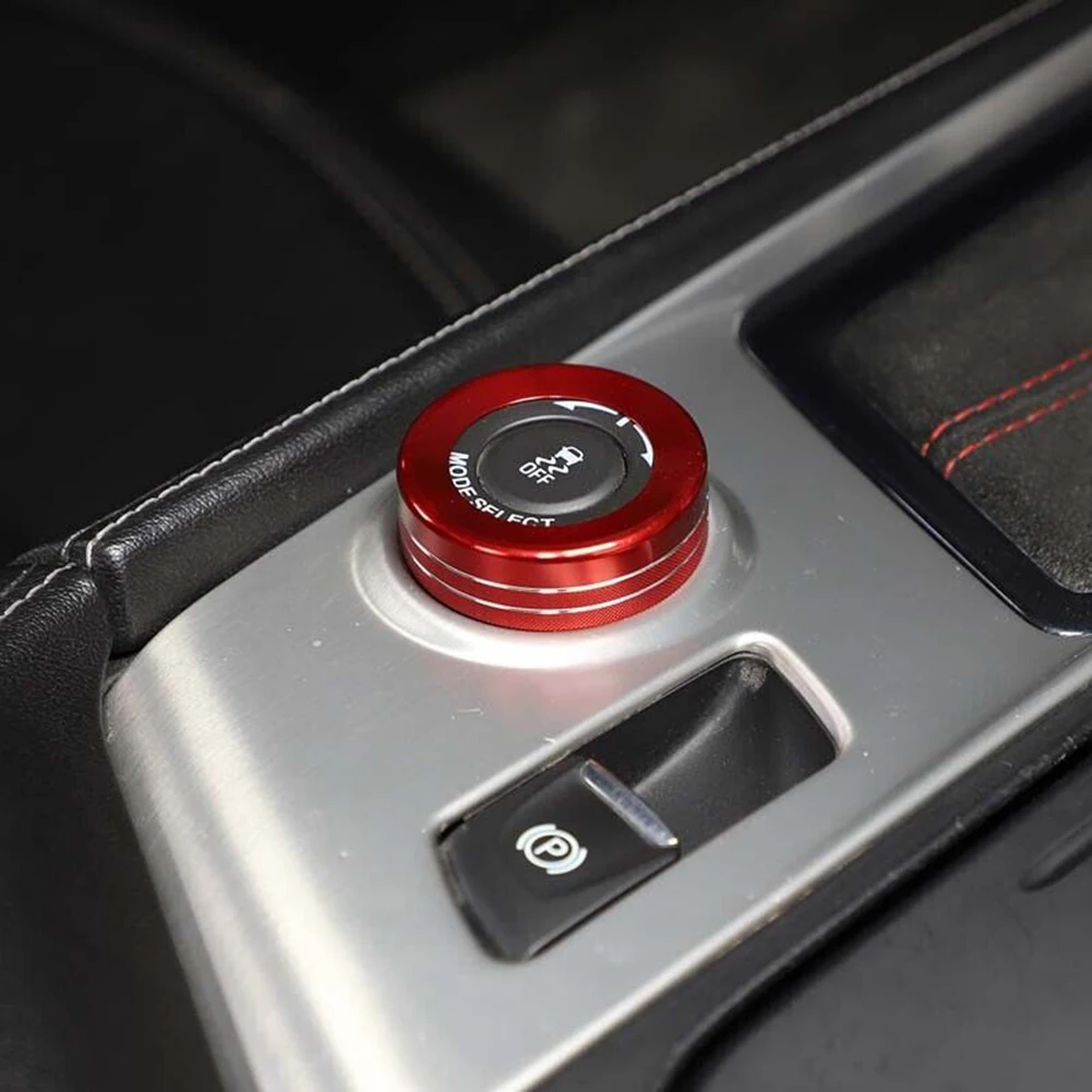 1x For Corvette C7 2014-2019 Center Console Correct Connector Direct Installation Knob Alloy Trim Ring Brand New