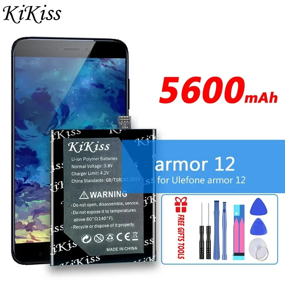 

5600mAh KiKiss Powerful Battery armor12 (5002) for Ulefone armor 12 Bateria