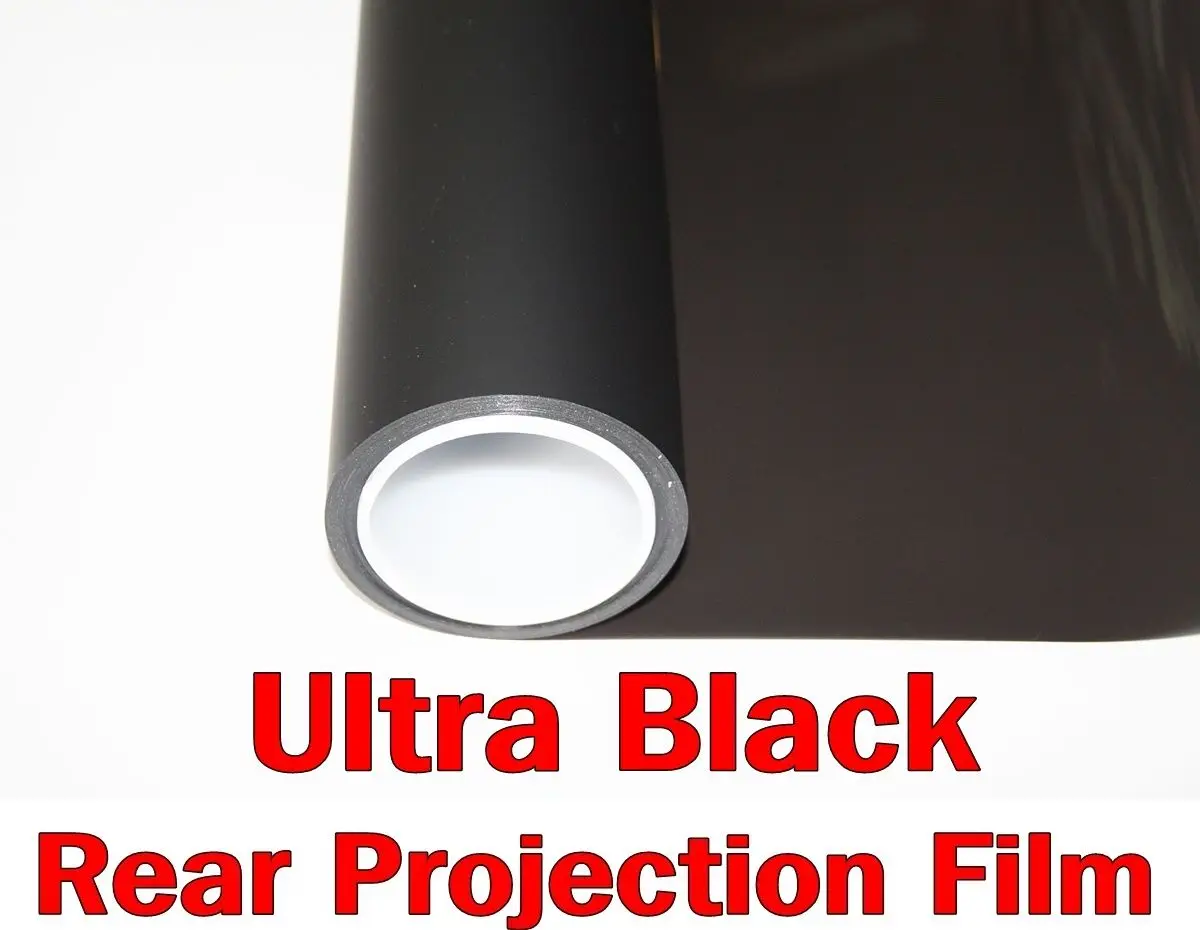 SMX 3D Hologram Black Projection Film 100um Thickness 178 View Angle Outdoor Rear Projector Advertising Screen