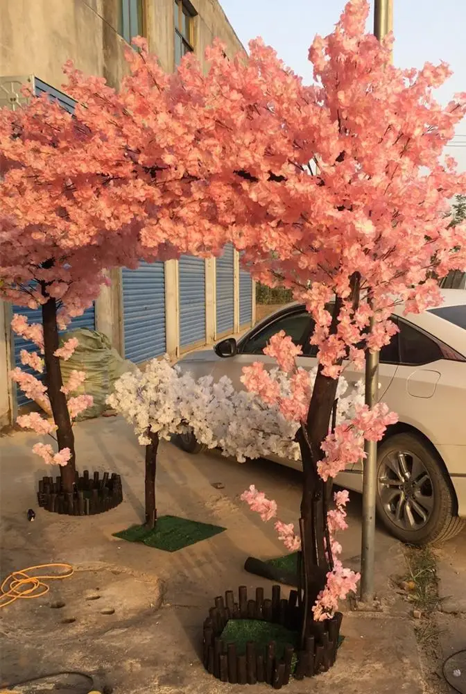 High Quality Artificial Plants Trees Cherry Blossom Tree Centerpiece