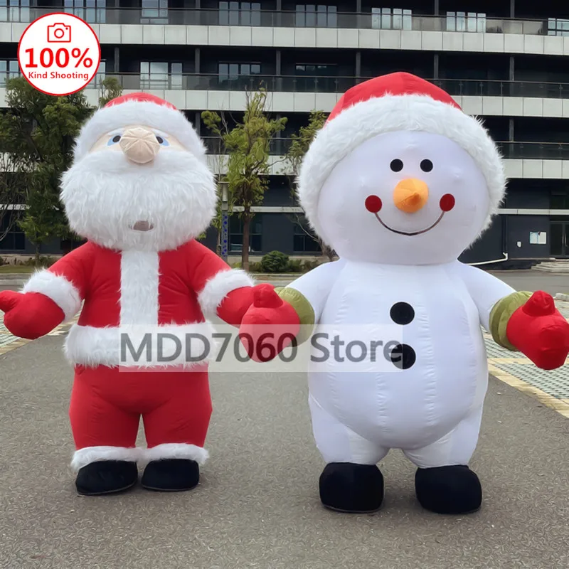 Polar Bear Mascot Inflatable Costume 2m/2.6m/3m Giant Plush Doll Cosplay Panda