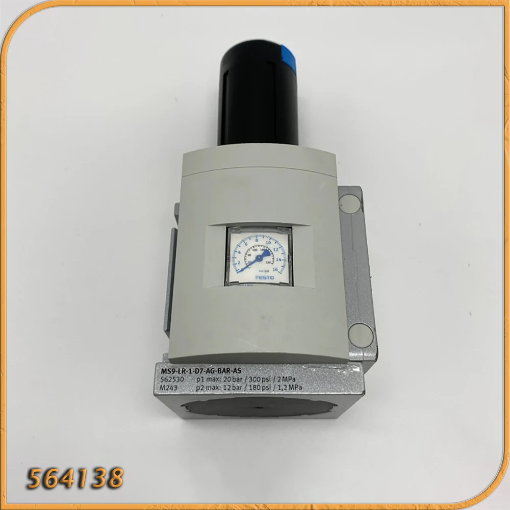 For FESTO Regulator Pressure Reducing Valve MS9-LR-G-D7-AG-BAR-AS 564138