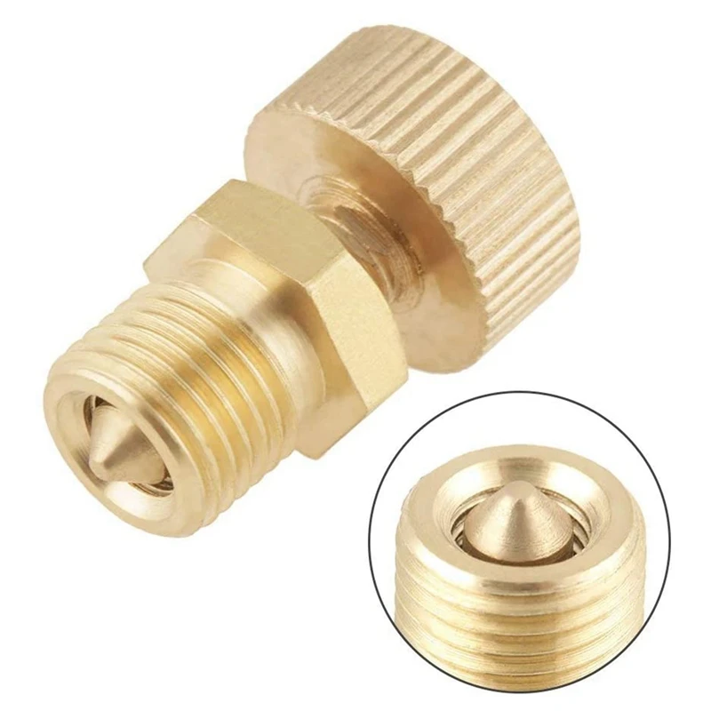 65MPA Exhaust Screw Quick Ventilator Exhaust Valve Breather Brass High Pressure Pump