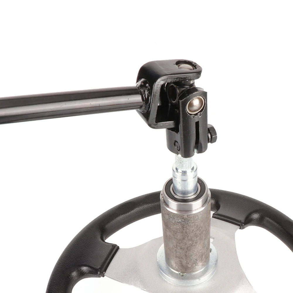 320 мм/420 мм передняя рулевая рейка, шестерня 30T, комплект рулевой тяги с регулируемым валом для 110cc 125cc Quad Go Kart Golf UTV Buggy ATV