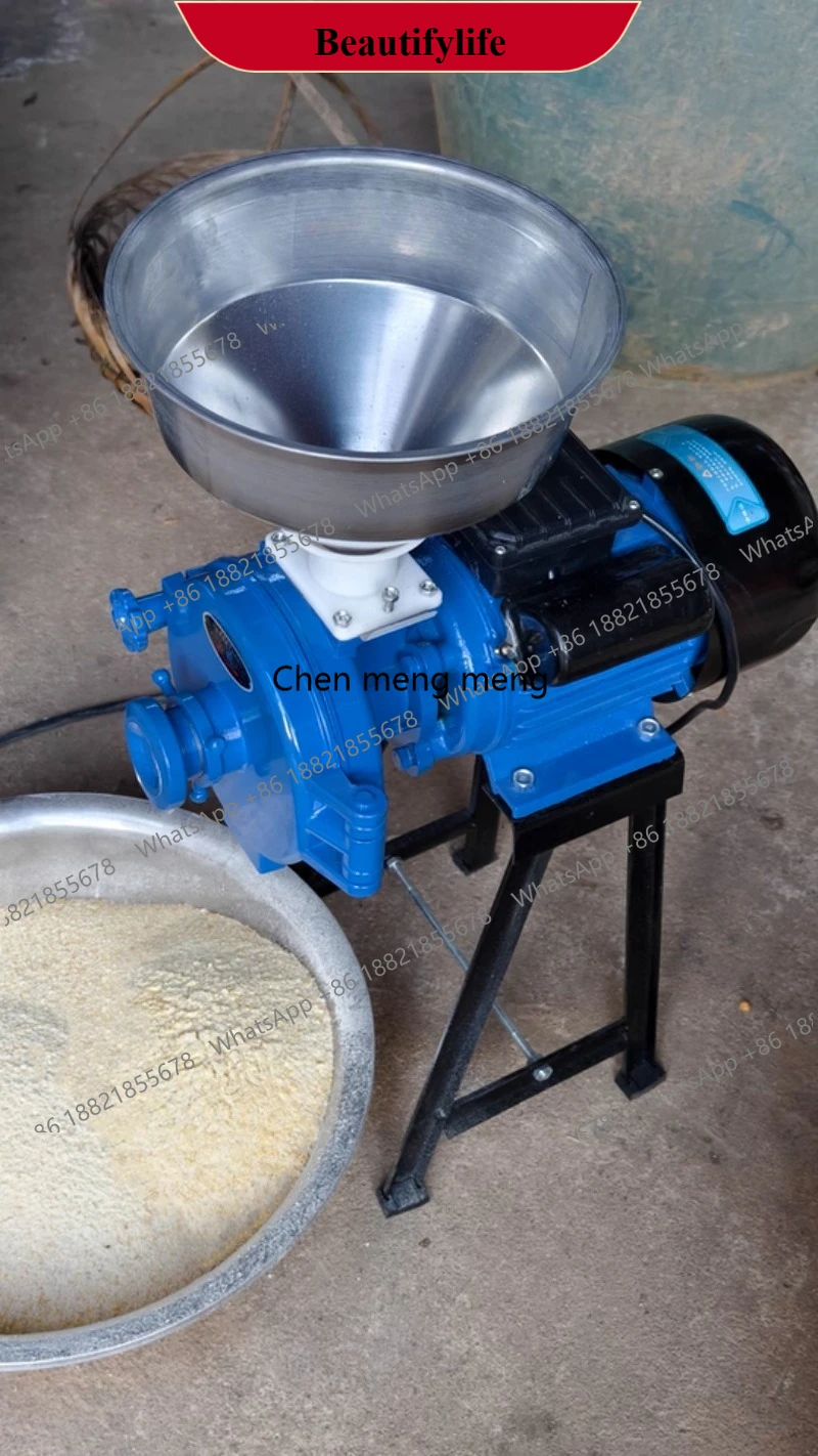 

Электрическая мельница для зерна z189, бытовая машина для измельчения зерна в порошок, универсальная (для сухого и влажного помола), измельчитель кормов.