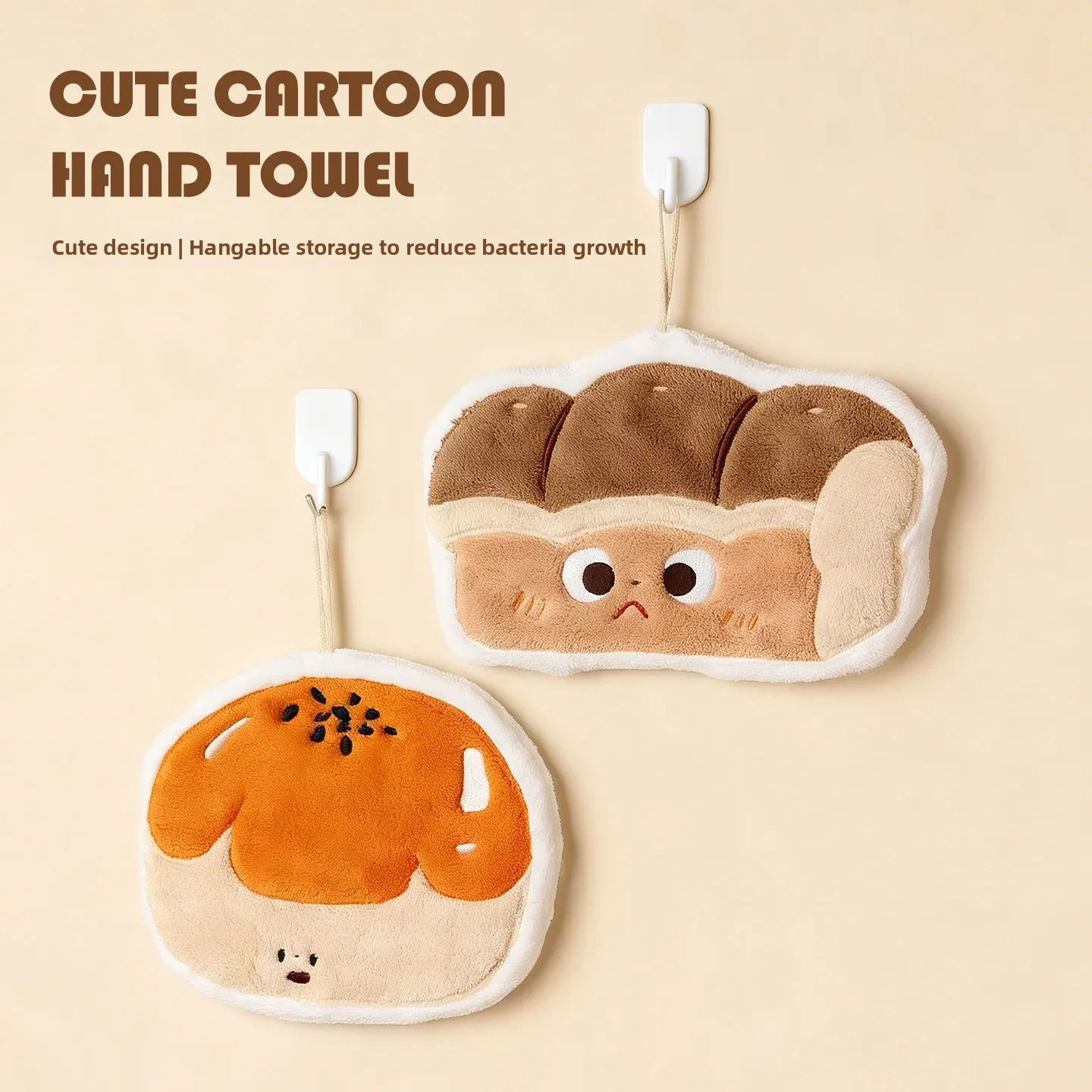 

Утолщенные мультяшные полотенца для рук, кухонные подвесные полотенца из кораллового флиса, впитывающие, для ванной, детские маленькие квадратные полотенца для уборки