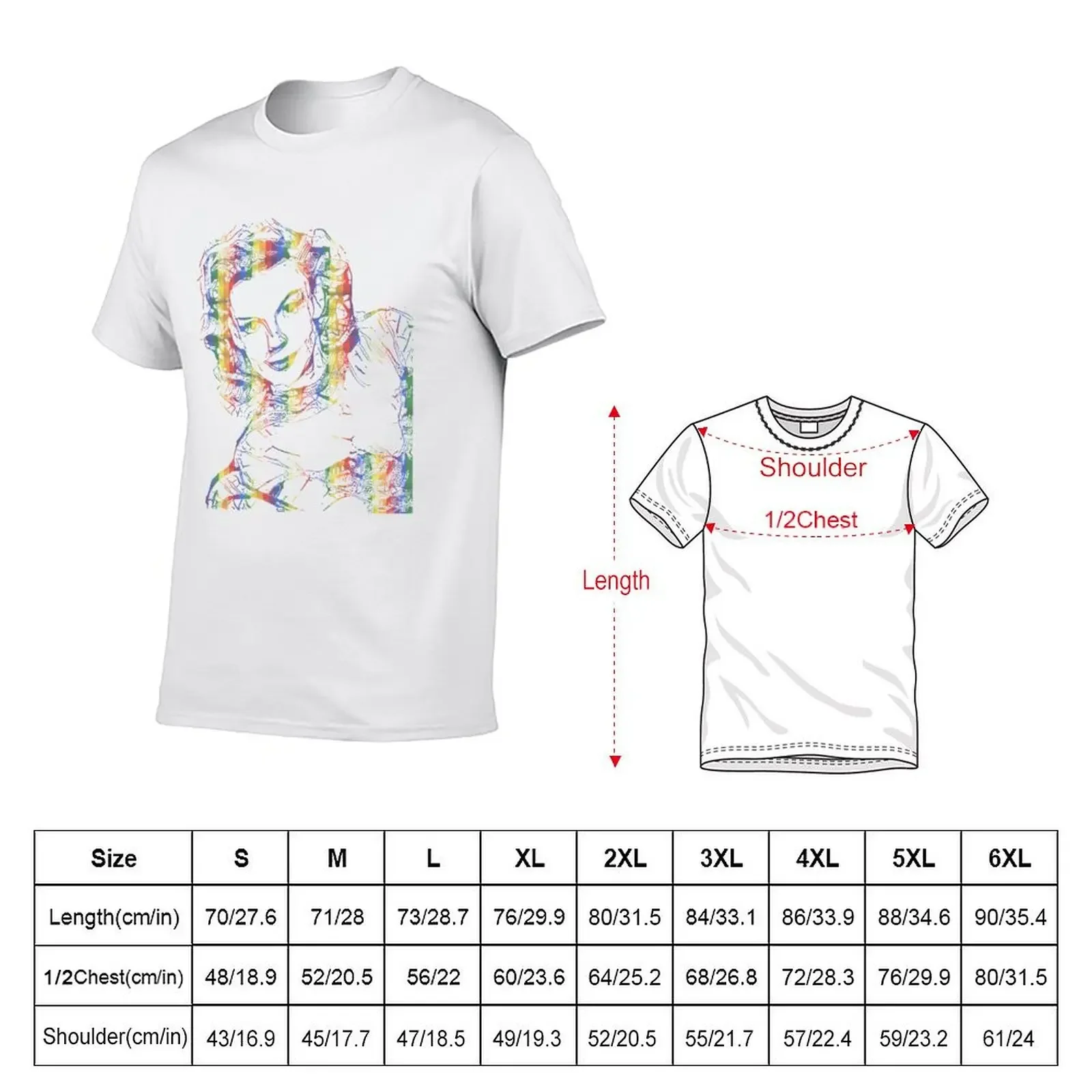 Judy Garland Pride T-Shirt sweat summer clothes quick drying men tshirt