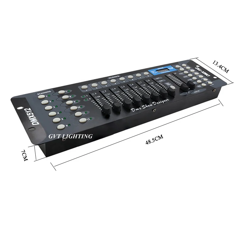 Top-selling New 192 dmx controller stage light 512 dmx console dj controller equipment Fast free shipping