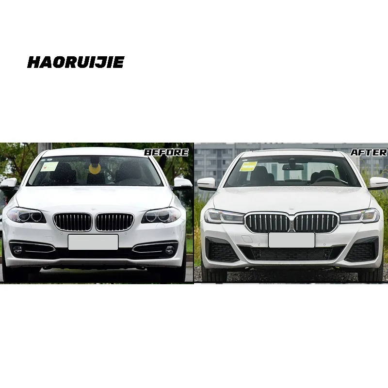 Zuimi الراقية عالية الجودة الجسم أطقم مصدات السيارة الأمامية مادة PP ل 5 سلسلة F10 ترقية قديمة جديد G30 M-TECH طقم الجسم #4