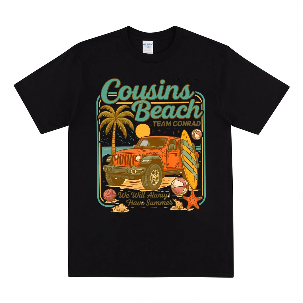 

Винтажная рубашка Cousins Beach Team Conrad The Summer I Turned Pretty Футболка 90-х Y2k Summer Vibes TSITP TV Show Tee Эстетические топы