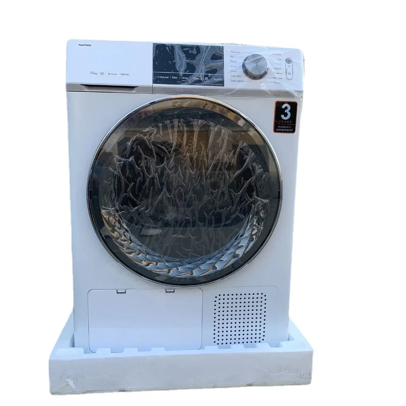 

English version of 10kg drum washing and drying integrated washing machine 1000W fully automatic LED digital screen display