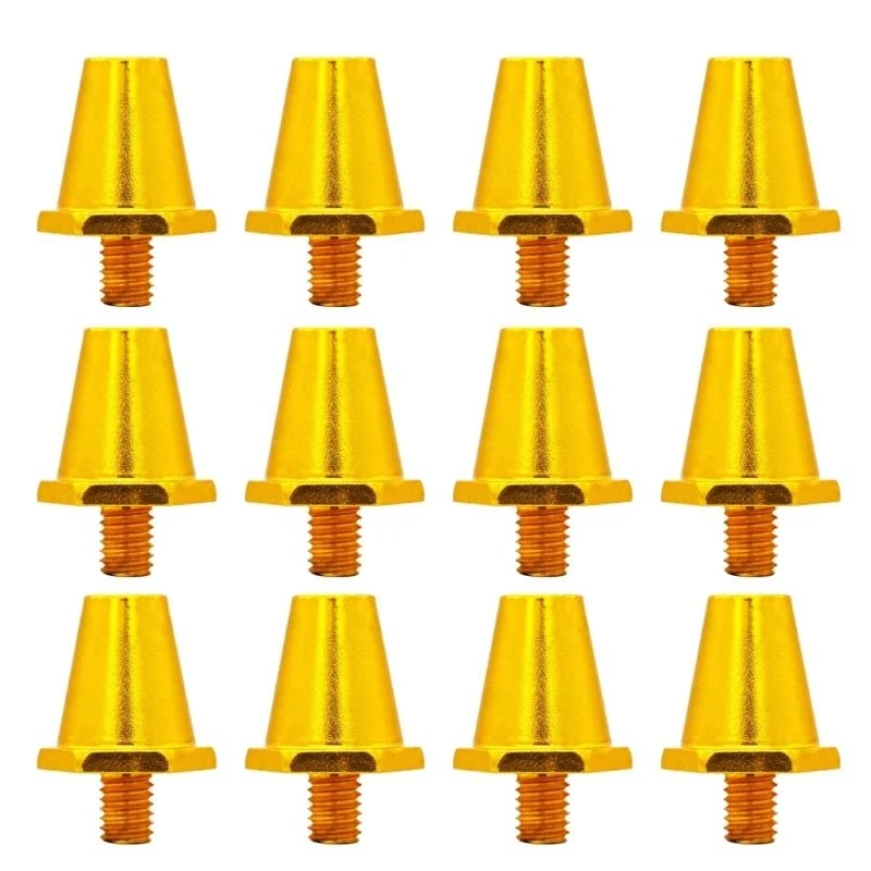 12Pcs 축구 신발 교체 스파이크 11mm/13mm/15mm 5MM 스레드 축구 축구 신발에 대 한 품질 축구 신발 스터드