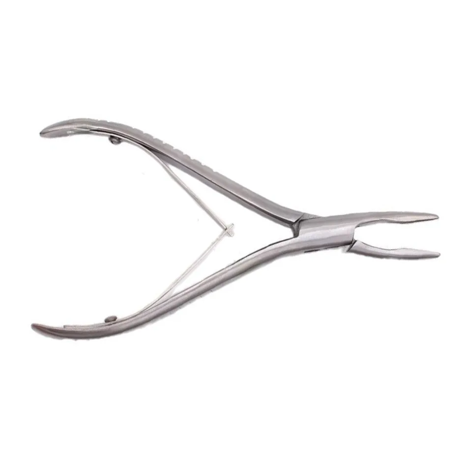 Dental Stainless Steel Elbow Rongeur Orthodontic Forceps Implant Instrument