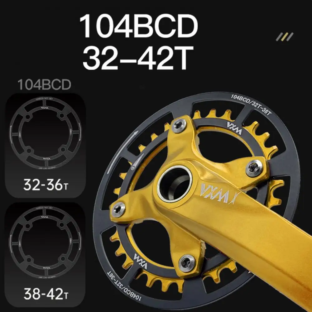 Anti-oxidation Crankset Guard Aluminum Alloy Effective Useful Auxiliary Sprocket Bike Crank Protector