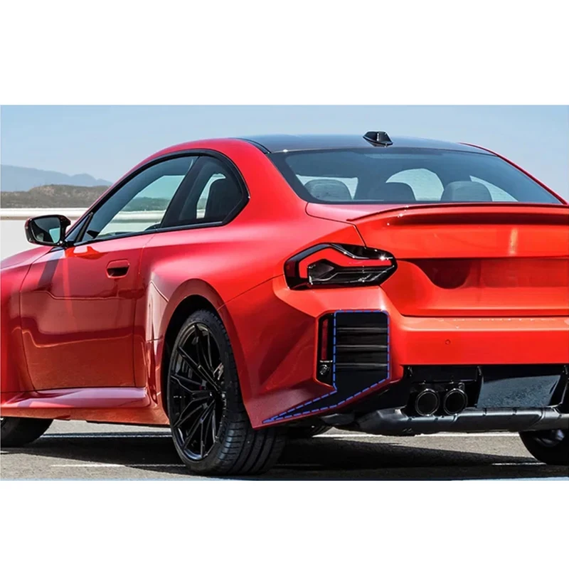 

Rear Side Vent Spoiler Diffuser Wind Knife Trim Cover Full Aero Kit Universal Car Sport Exterior Modification Accessories