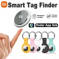 4pack Xiaomi Smart GPS Tracker Bluetooth Work for Android & iOS Key Finder Tracker Tracking Device Find Your Keys Remotes & More