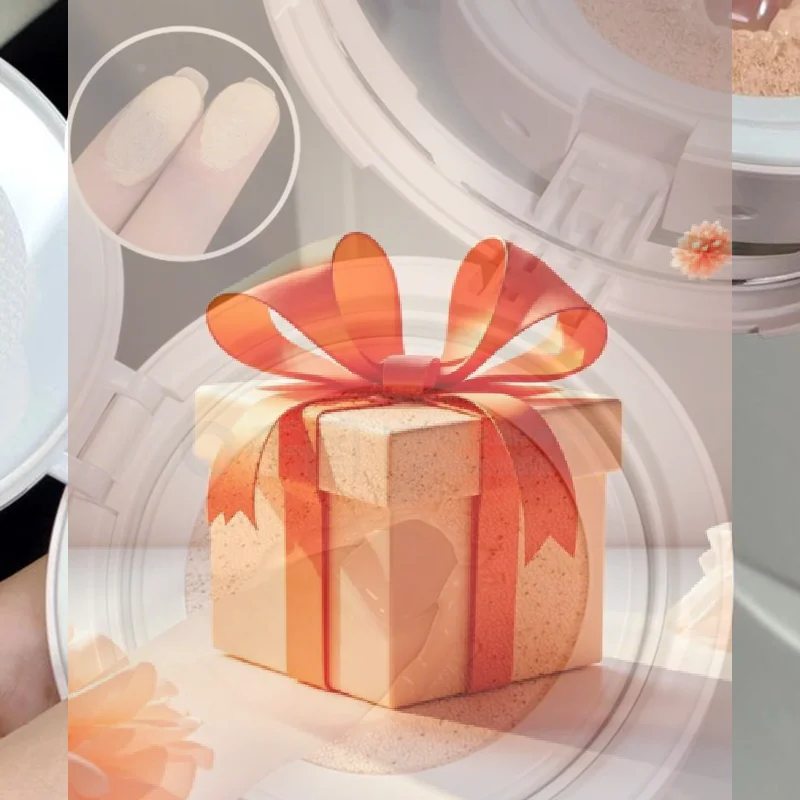 Cappuvini Nawilżający Krem w Poduszce Powietrznej Lekki Wodoodporny Naturalny Podkład w Płynie Rozjaśniający Koloryt Skóry Krem BB w Poduszce Powietrznej